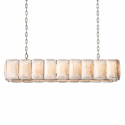 Carlow Calcite Rectangular Chandelier