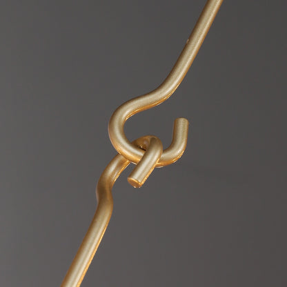 AuraFrame Rectangular Outdoor Chandelier