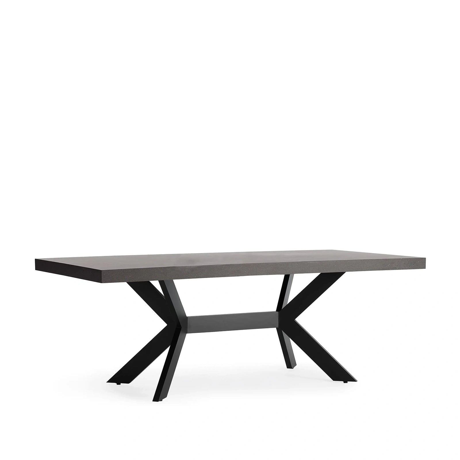 Outdoor Dining Table with Apex Base
