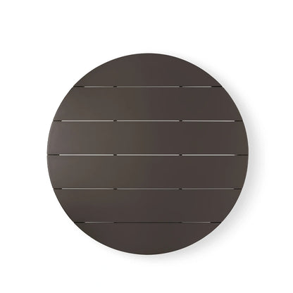Tuglia Outdoor Aluminum Round Dining Table
