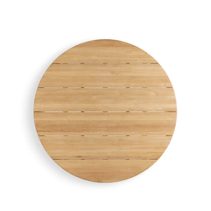 Tuglia Outdoor Teak Round Dining Table