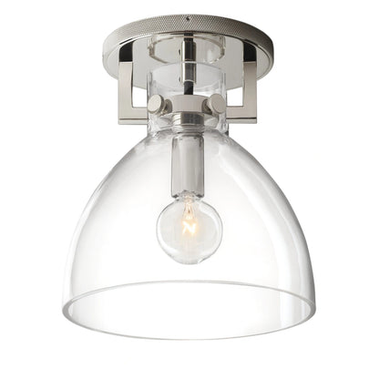 Zephyral Glass Cloche Flushmount