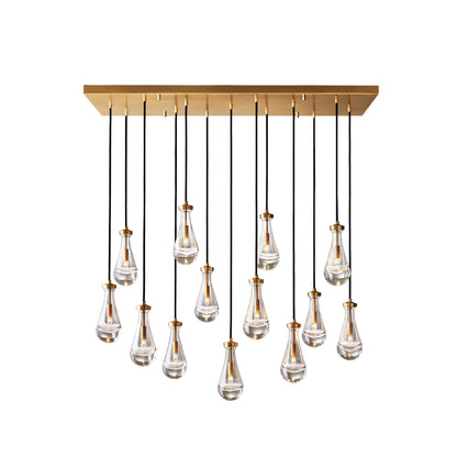 Dewdrop Rectangular Chandelier