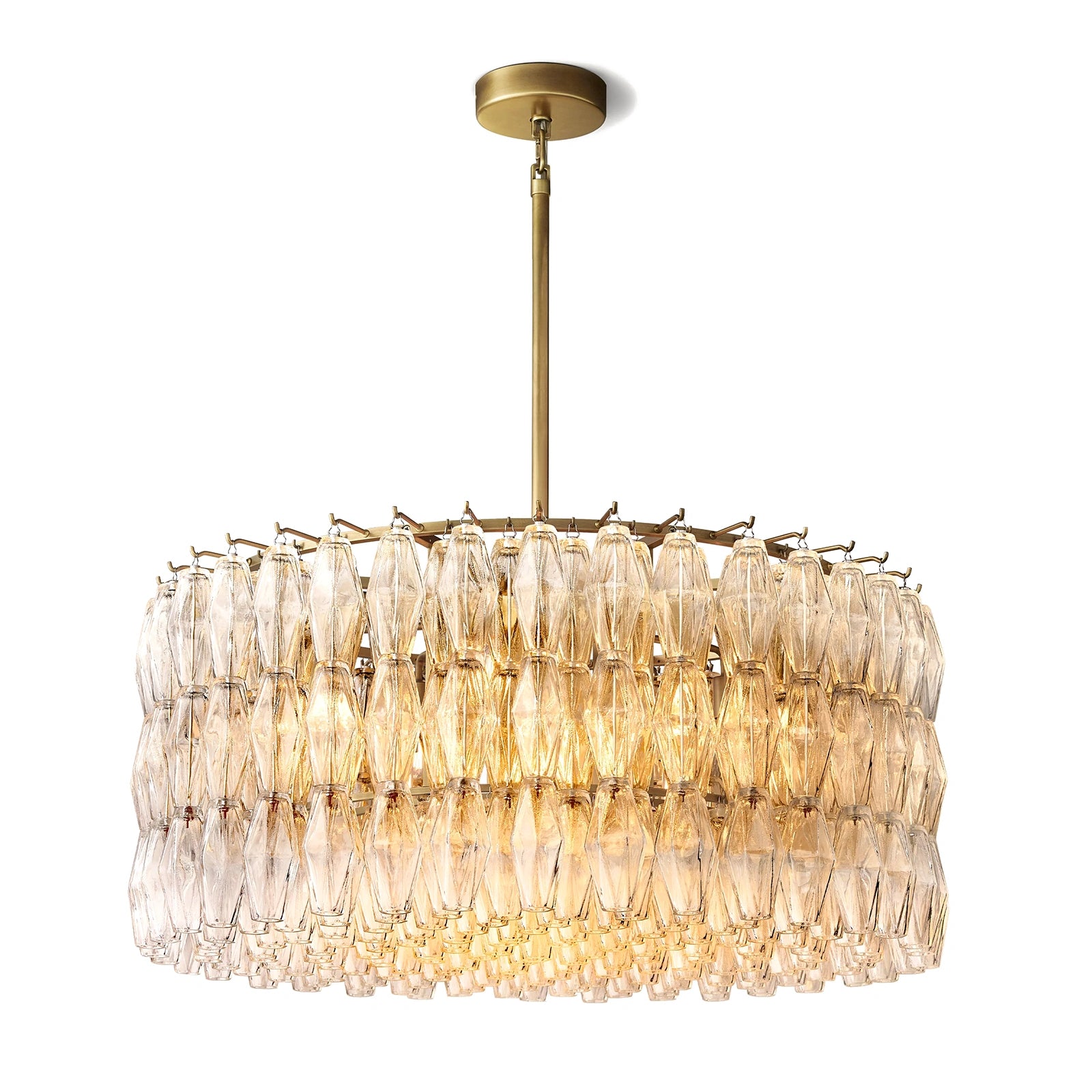 Ciara Glass Round Chandelier