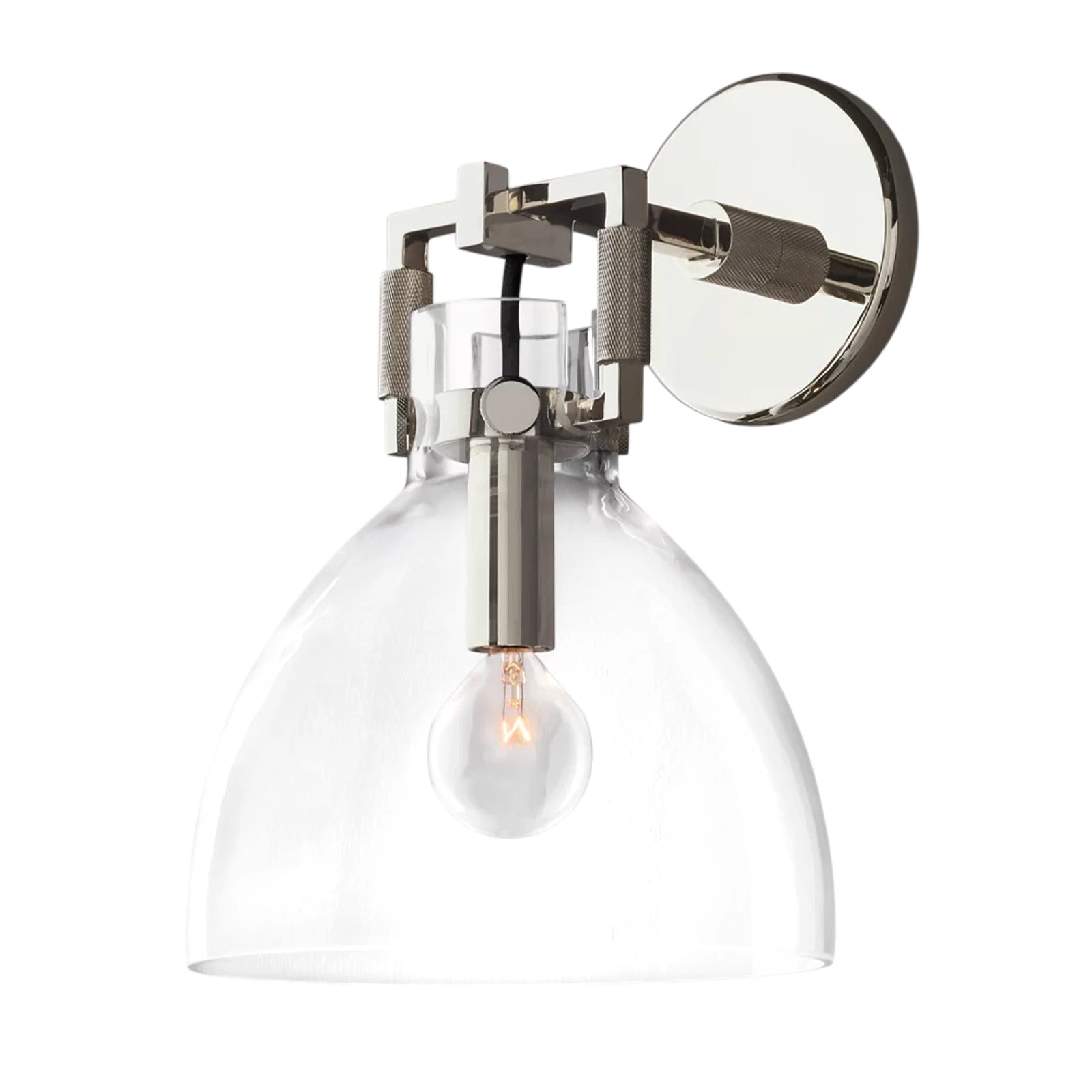 Zephyral Glass Cloche Sconce
