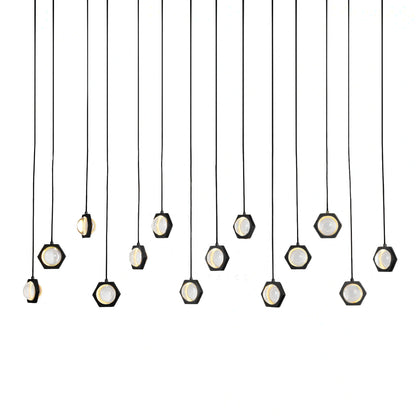 Éclatano Crystal Ball Linear Chandelier
