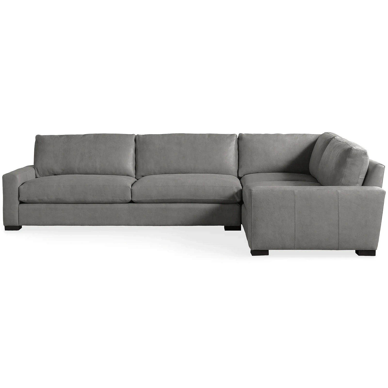 Reamington Leather Two-Piece Sectional