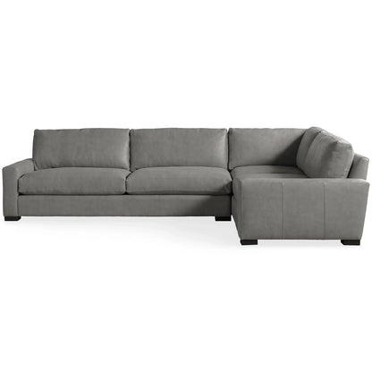 Reamington Leather Two-Piece Sectional