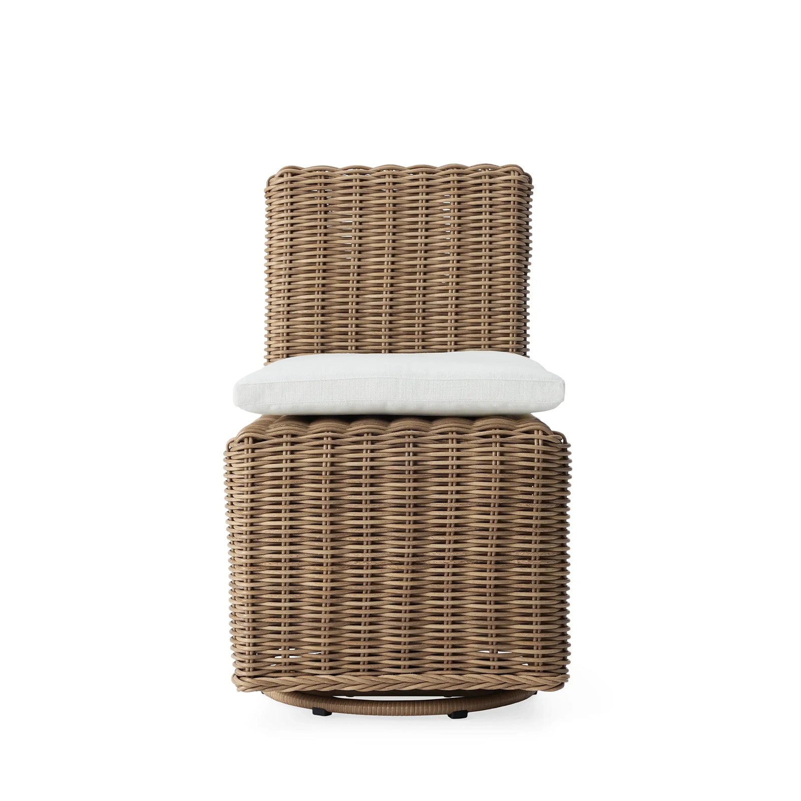 Montaul Outdoor Swivel Dining Side Chair