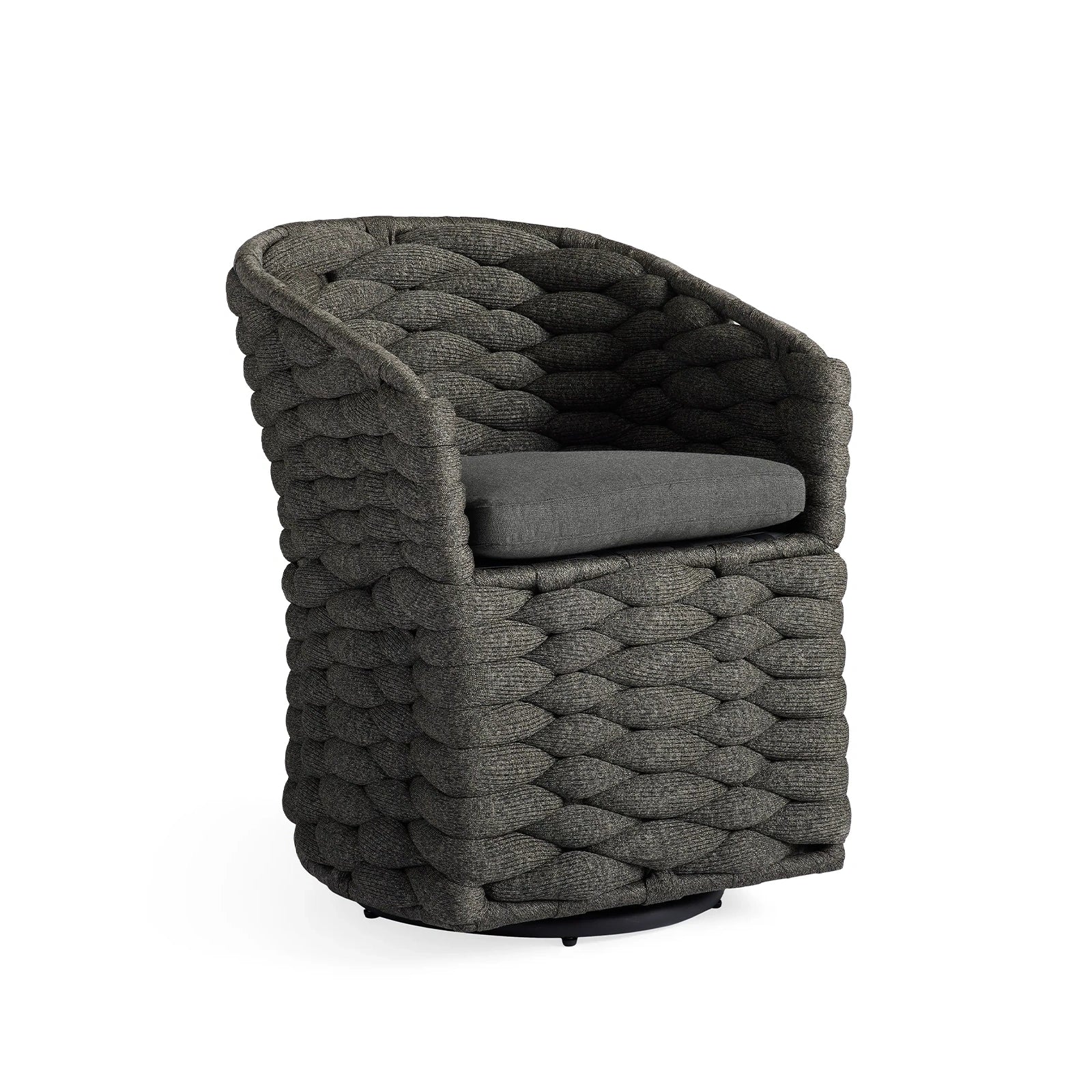 Telbourne Outdoor Swivel Dining Arm Chair
