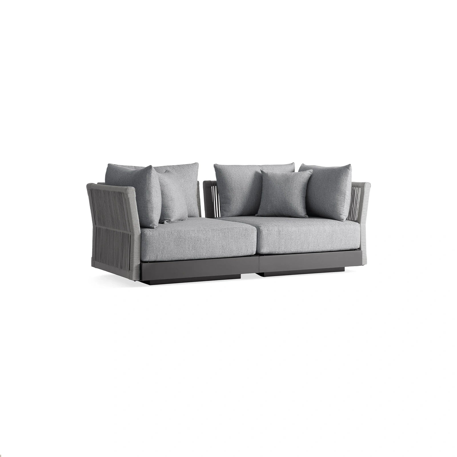 Nacos Outdoor Two-Piece Modular Sofa