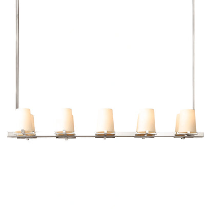 Mauillac Fabric Shade Linear Chandelier