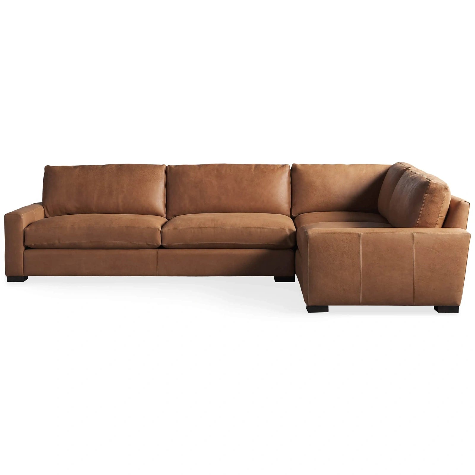 Reamington Leather Two-Piece Sectional
