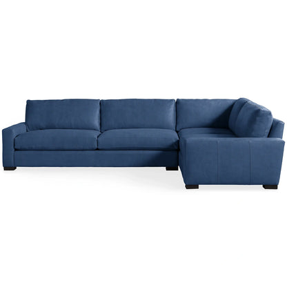Reamington Leather Two-Piece Sectional
