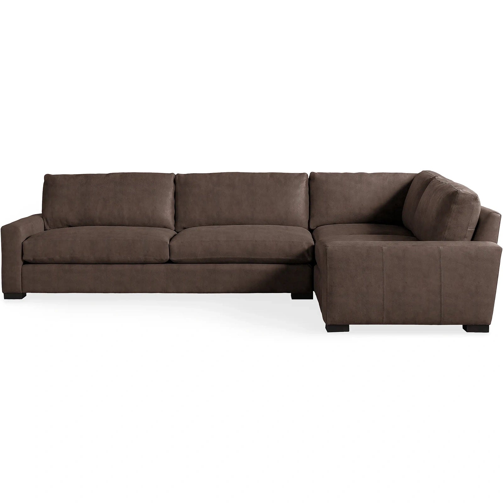 Reamington Leather Two-Piece Sectional