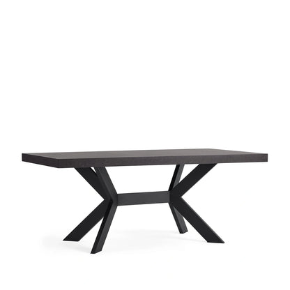 Outdoor Dining Table with Apex Base