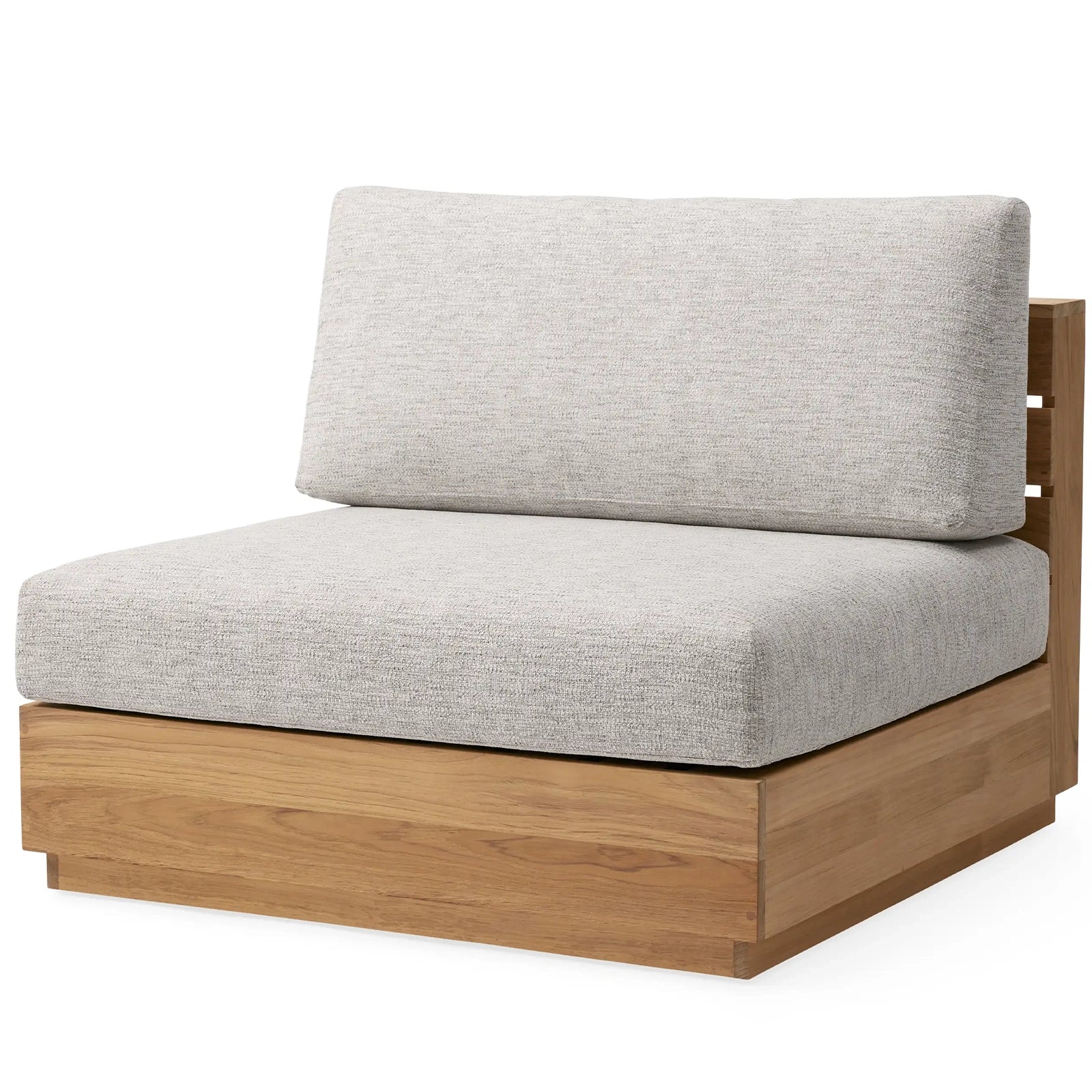 Bay Harbour Outdoor Teak Armless Chair