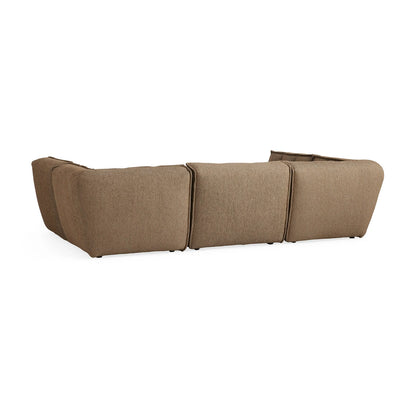 Perto Outdoor Six-Piece Pit Sectional