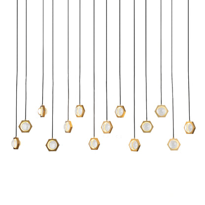 Éclatano Crystal Ball Linear Chandelier