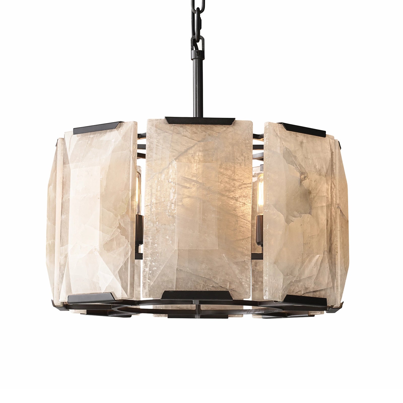 Carlow Calcite Round Chandelier