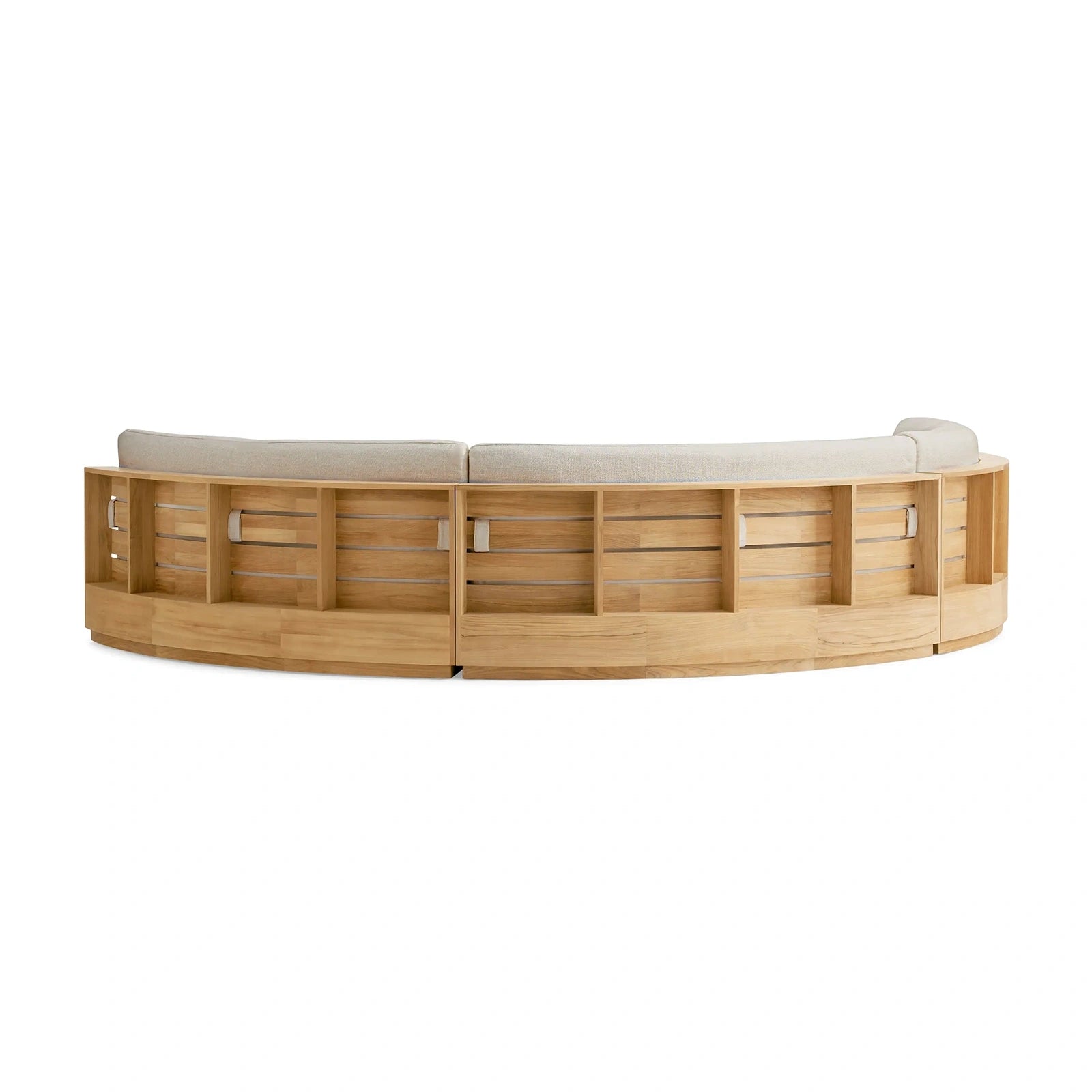 Bay Harbour Outdoor Curved Three Piece Sectional