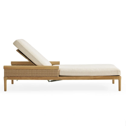 Tuglia Outdoor Teak Chaise