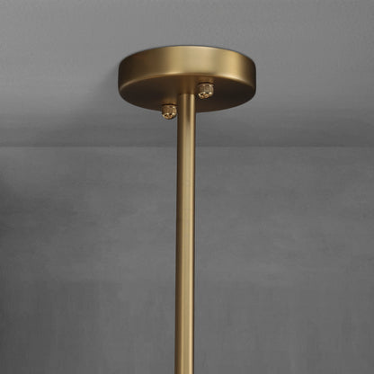 AuraFrame Rectangular Outdoor Chandelier