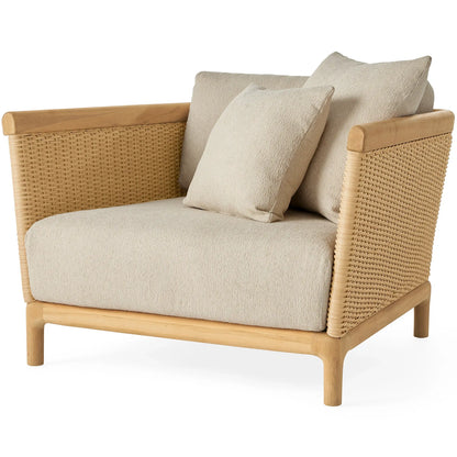 Tuglia Outdoor Teak Lounge Chair