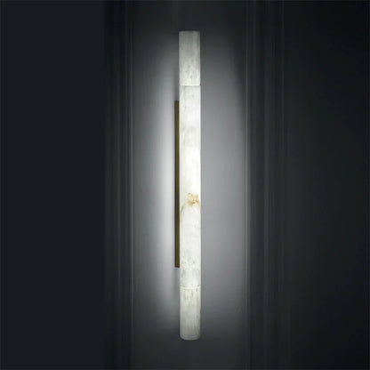Tarron Modern Alabaster Linear Wall Sconce