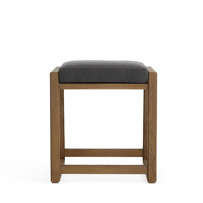 Canion Outdoor Teak Backless Counter Stool