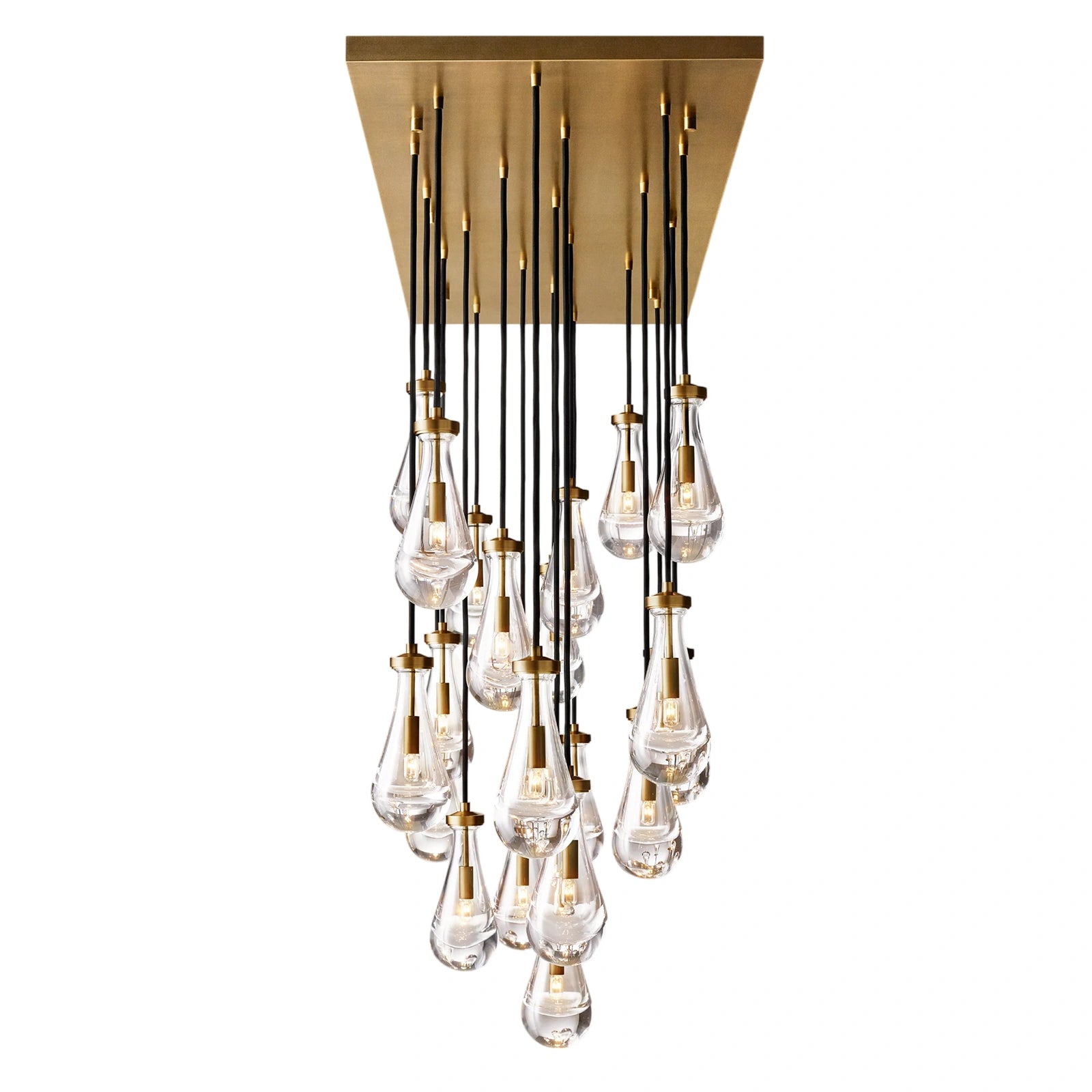 Dewdrop Rectangular Chandelier