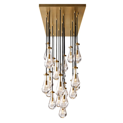 Dewdrop Rectangular Chandelier