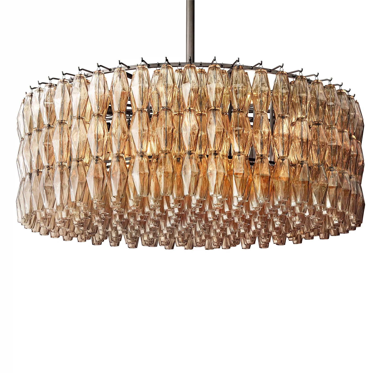 Ciara Glass Round Chandelier
