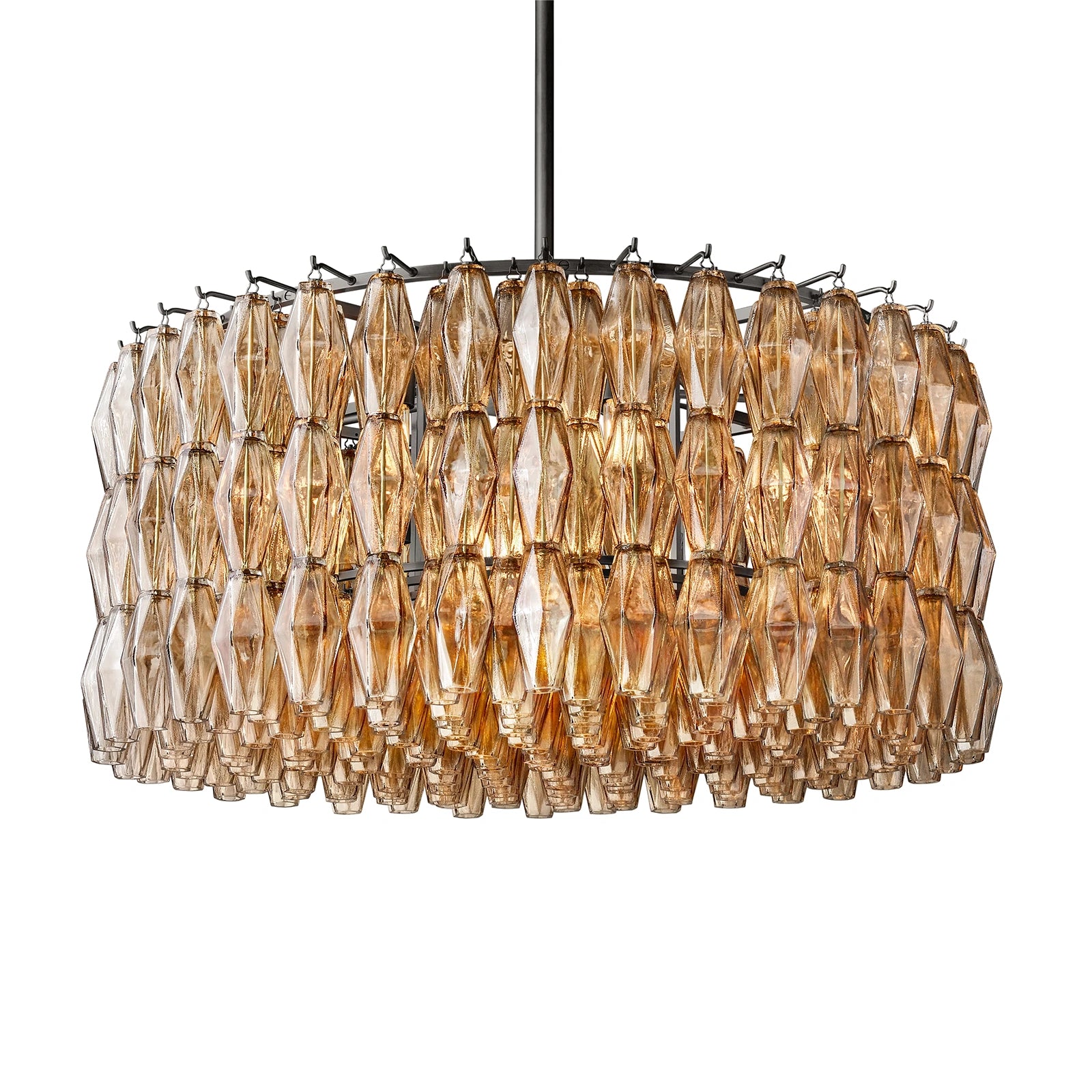Ciara Glass Round Chandelier