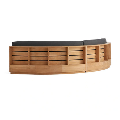 Bay Harbour Outdoor Curved Two-Piece Sectional