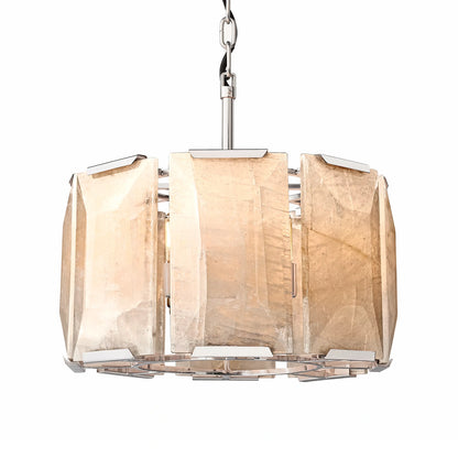 Carlow Calcite Round Chandelier