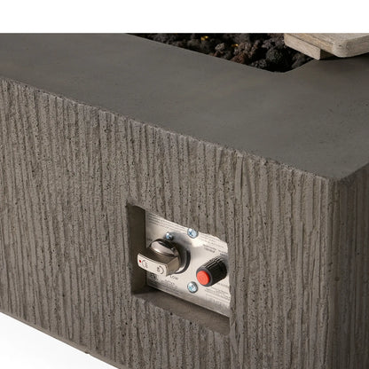 Winmar Rectangular Natural Gas Fire Pit