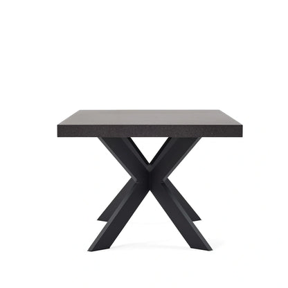 Outdoor Dining Table with Apex Base