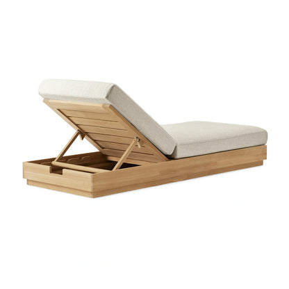 Bay Harbour Outdoor Teak Chaise