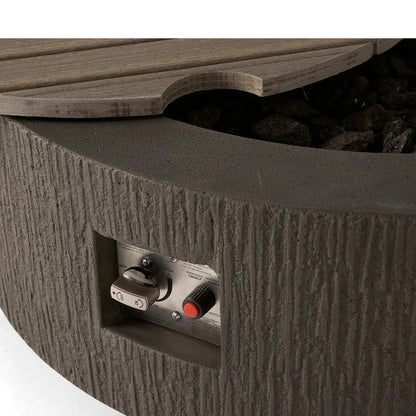 Winmar Round Natural Gas Fire Pit