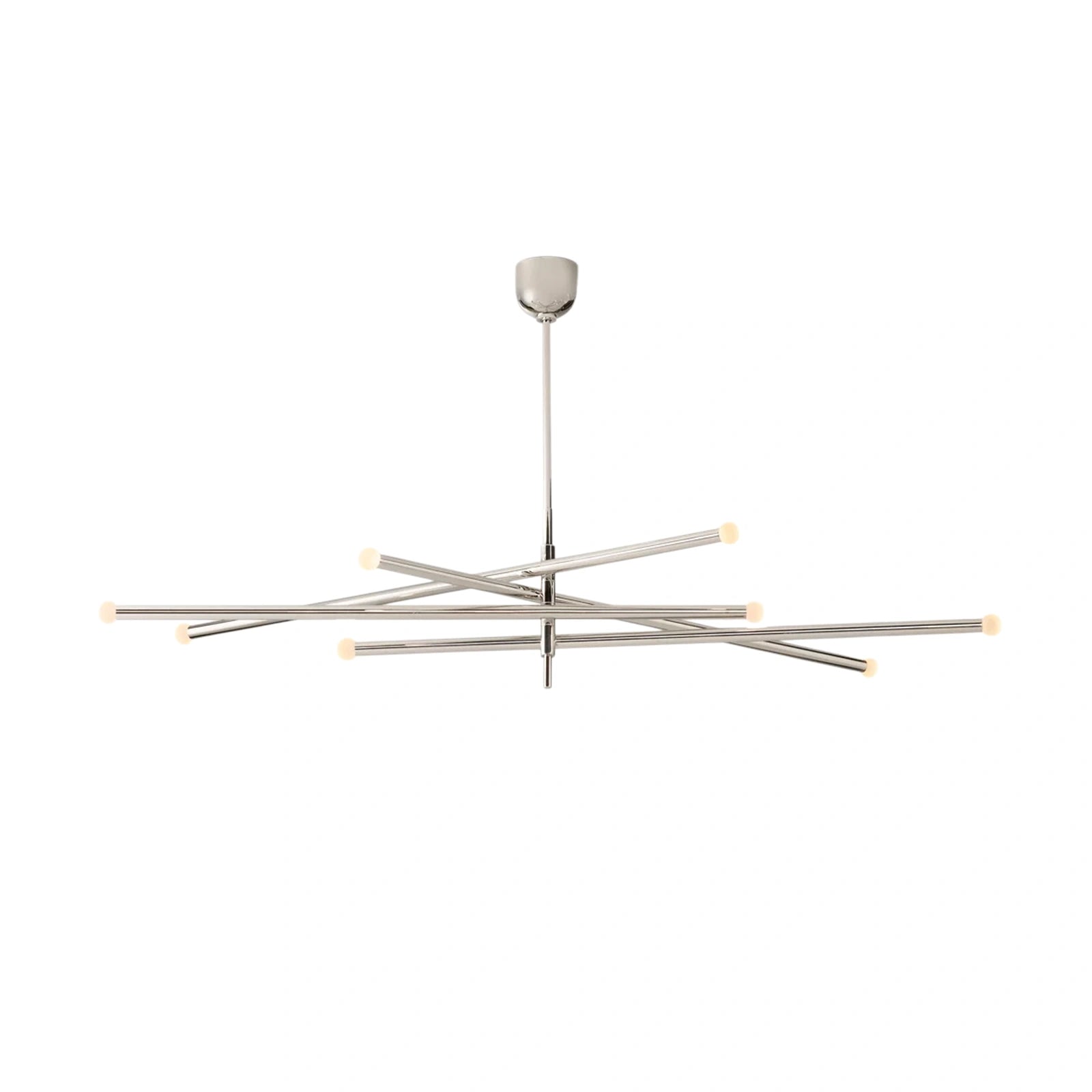Rousseaw 8-Light Mobile Orb Chandelier