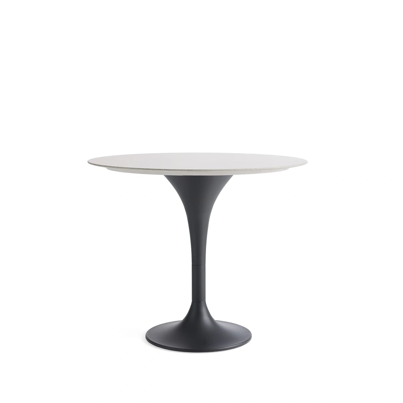Outdoor Round Dining Table with Tulip Base