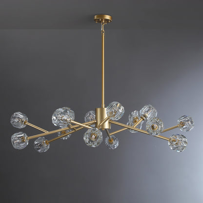 Boule Du Glass Round Chandelier
