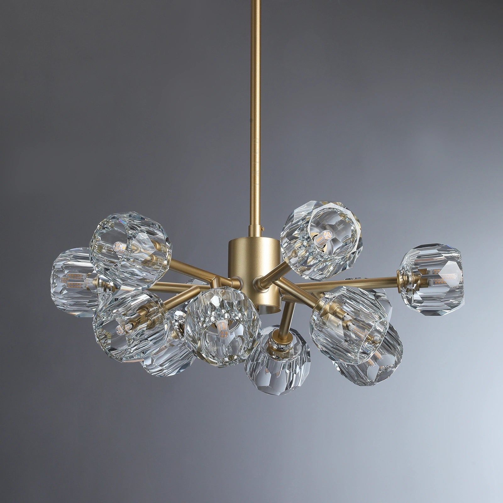 Boule Du Glass Round Chandelier