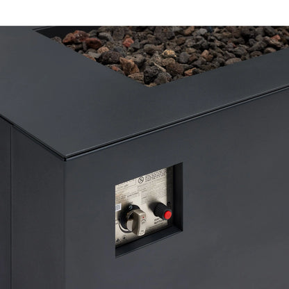 Coten Rectangular Propane Fire Pit