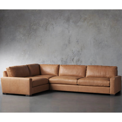 Reamington Leather Two-Piece Sectional