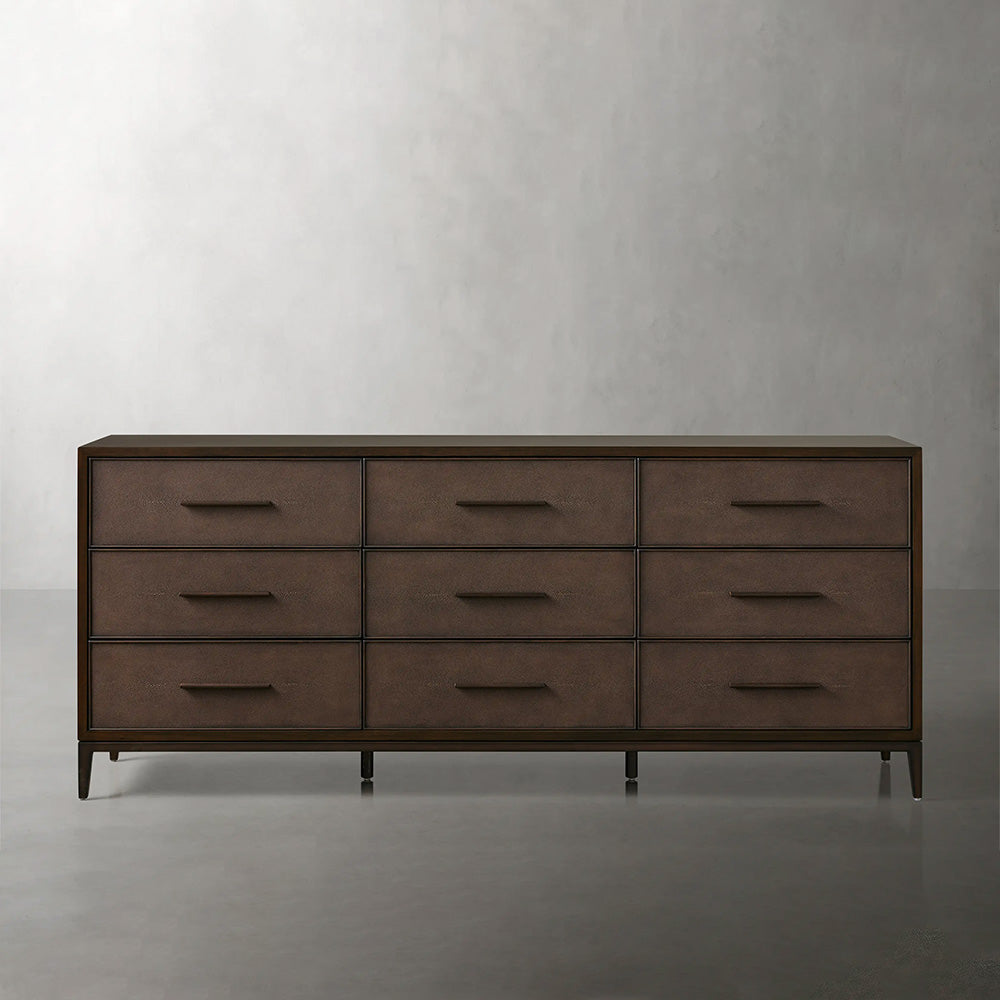 Malone Nine Drawer Dresser
