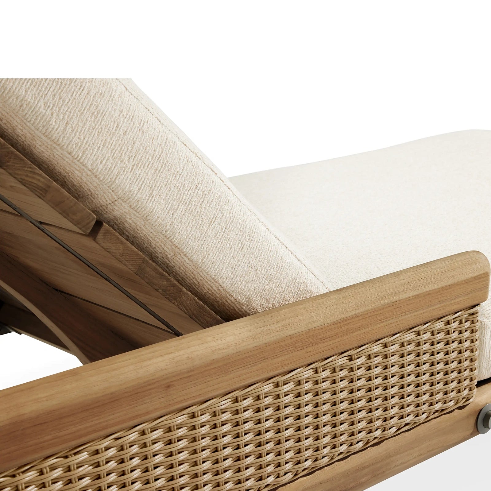 Tuglia Outdoor Teak Chaise