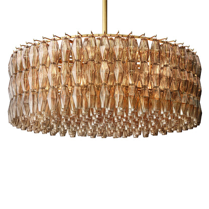 Ciara Glass Round Chandelier