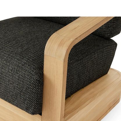 Bonoma Outdoor Teak Swivel Chair